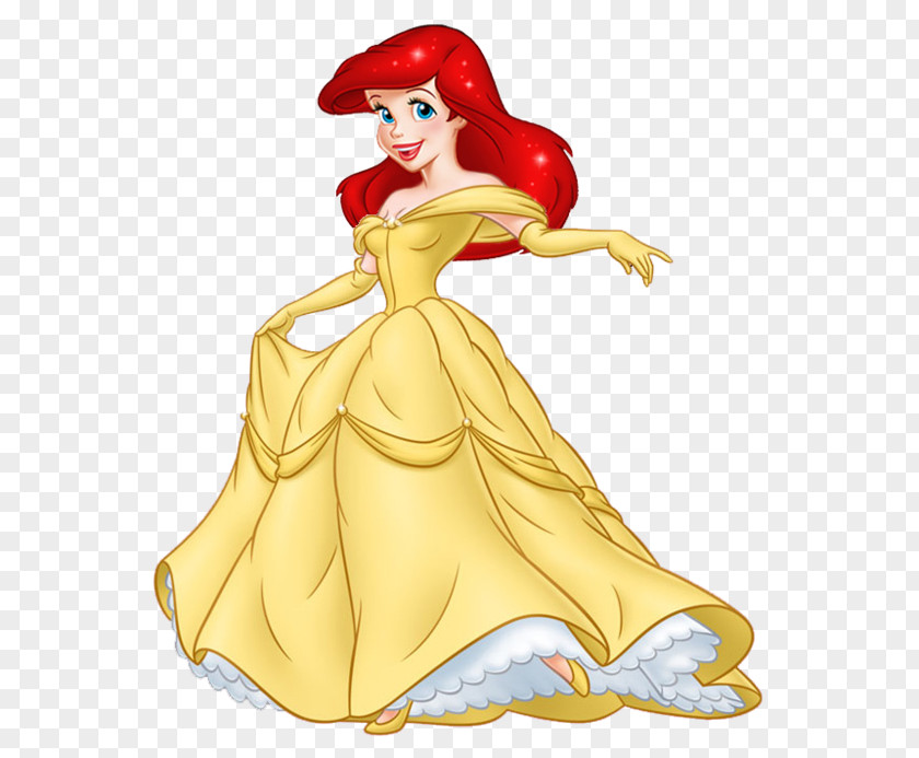 Cinderella Belle Ariel Rapunzel Walt Disney World PNG