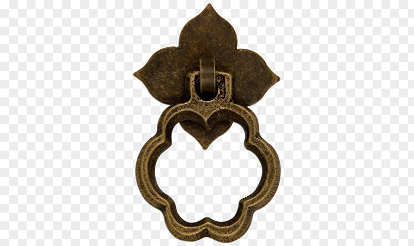 Clover Decorative Brass Locks China Lock Door Knocker PNG