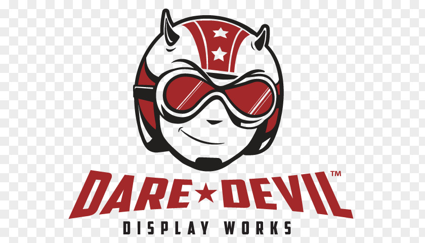 Dare Devil ! Devil!! Devils Logo Sunglasses PNG