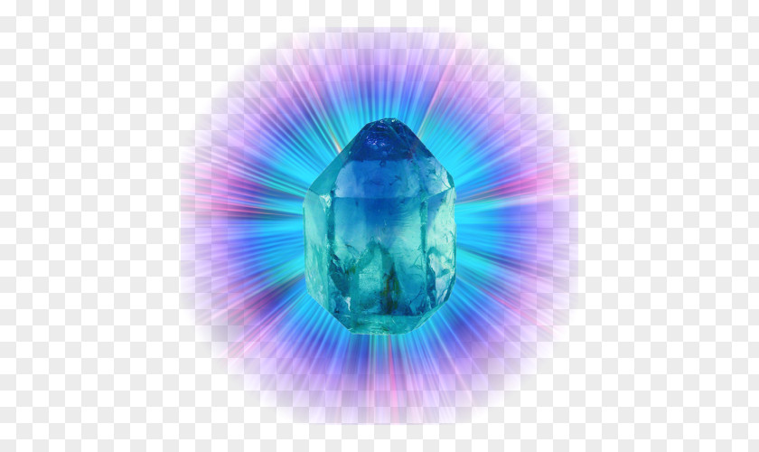 Gotic Crystal Healing Blue Quartz Mineral PNG