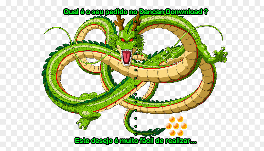 Shen Long Shenron Goku Porunga Vegeta Japanese Dragon PNG