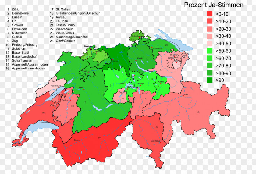 Switzerland Map PNG