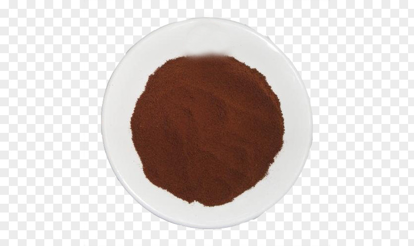 The Powder On Plate Material Chocolate PNG