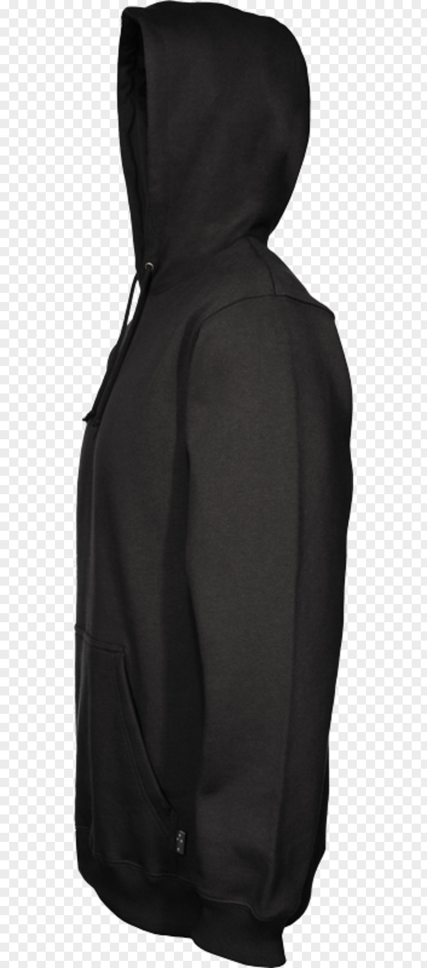 Black Hoodie Bluza Shoulder Sleeve PNG