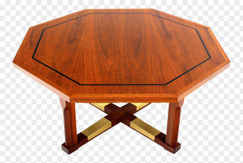 Coffee Table Tables Hexagon Wood PNG