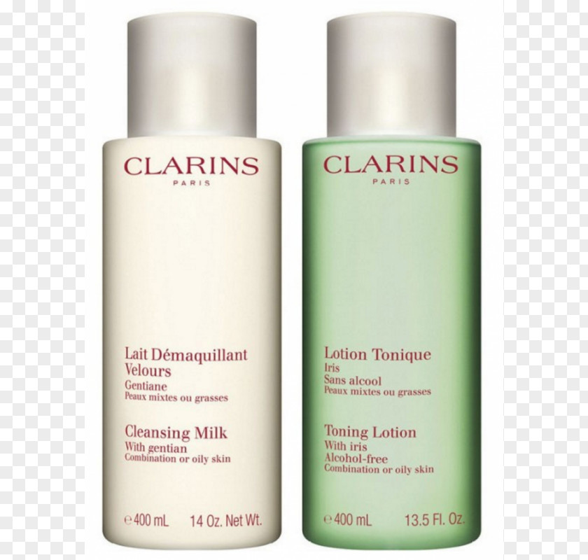 Face Lotion Cleanser Toner Clarins Anti-Pollution Cleansing Milk PNG