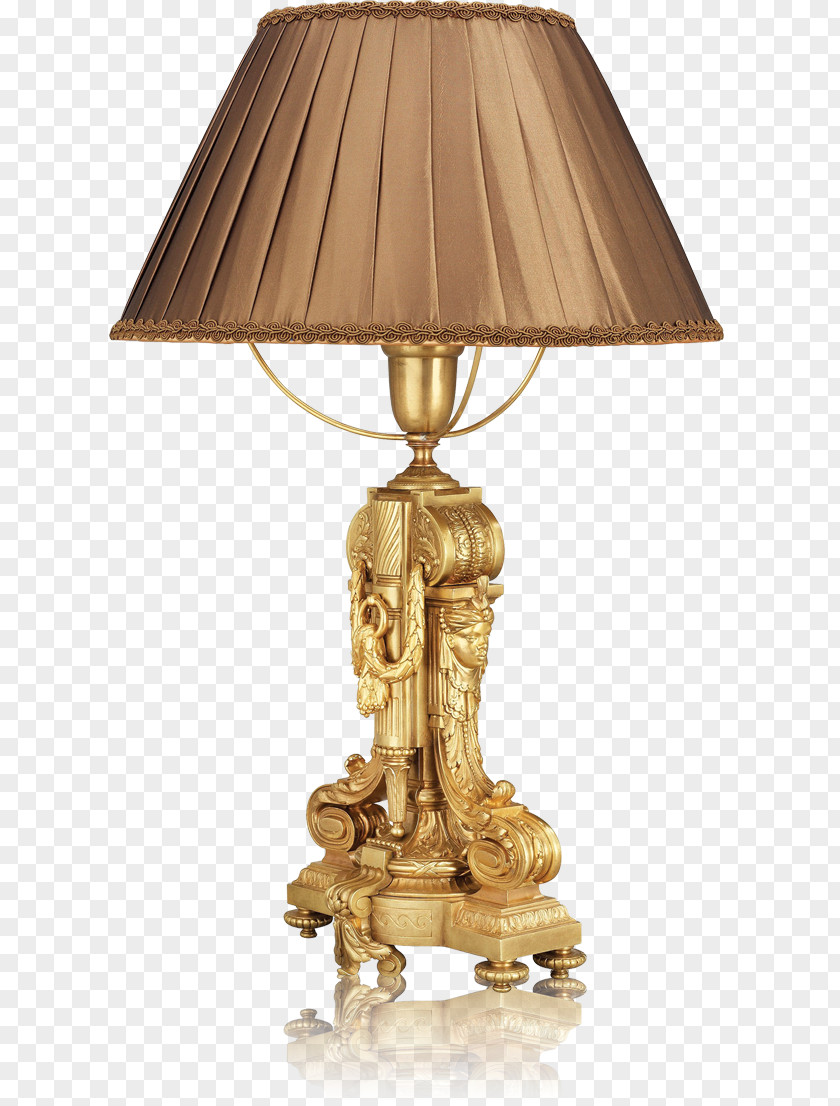 Gold Lamp Lampe De Bureau Light Fixture Torchxe8re PNG
