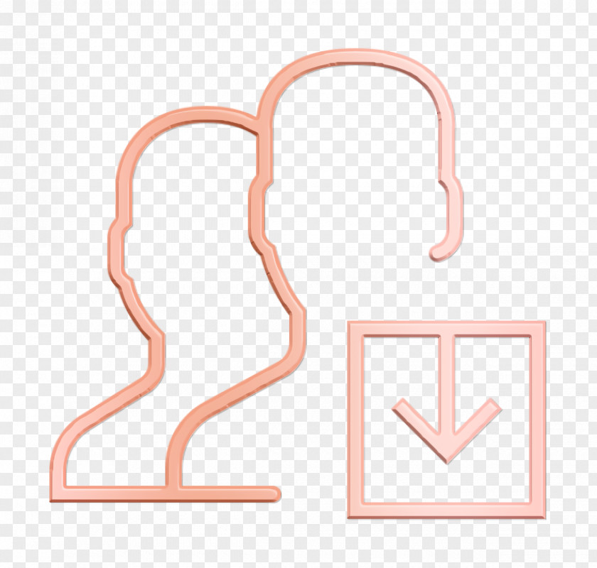 Interaction Set Icon User PNG