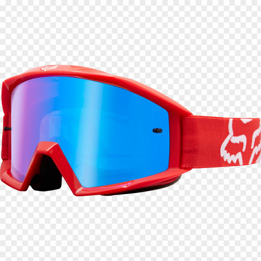 Mask Fox Racing Masque Goggles Motocross PNG
