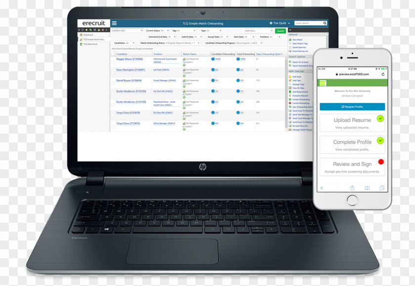 Recruiting Laptop Computer Hardware Personal Software PNG