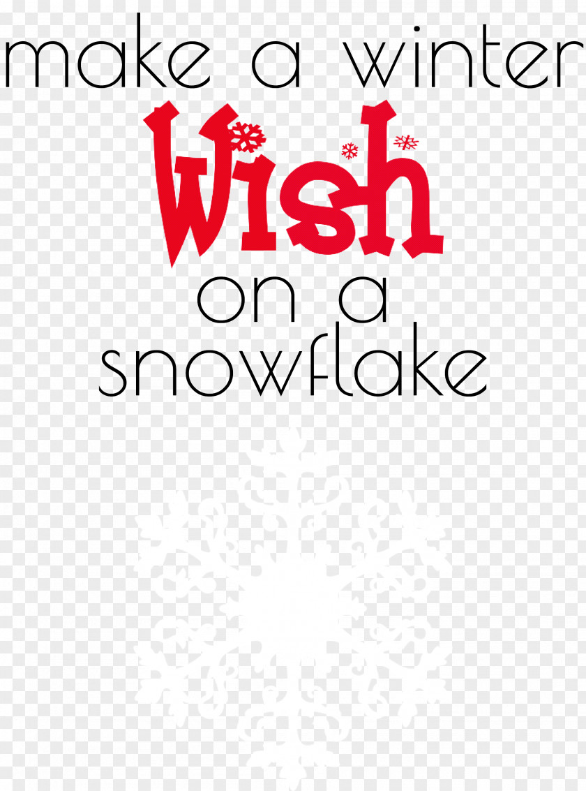 Winter Wish Snowflake PNG