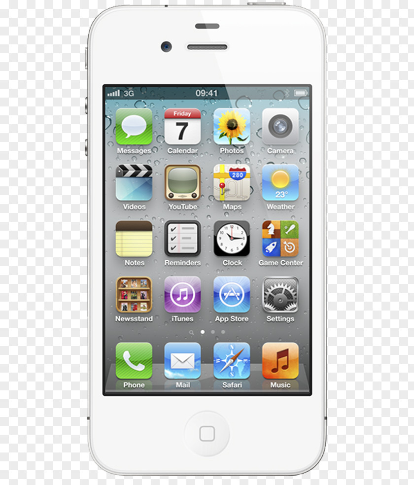 Apple IPhone 4S GSM Smartphone PNG