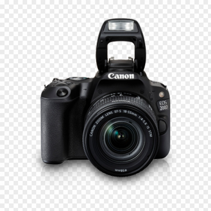 Camera Canon EOS 200D EF-S 18–135mm Lens Mount EF PNG