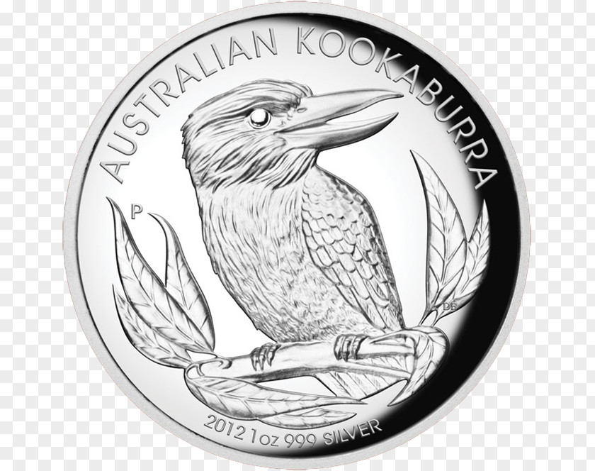 Coin Perth Mint Commemorative Australian Silver Kookaburra PNG