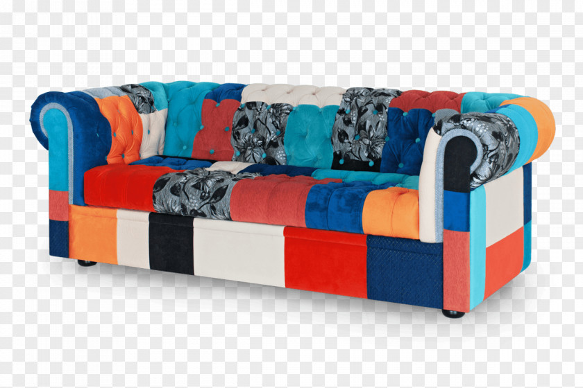 Patchwork Sofa Bed Divan Couch Plastic PNG
