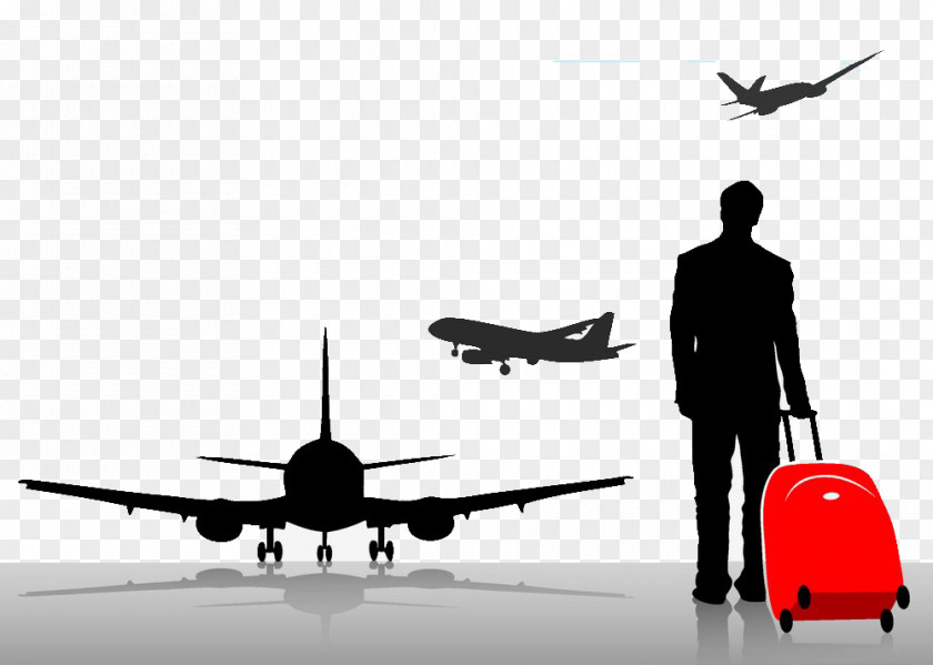 Travel Background Airplane Aircraft Flight PNG
