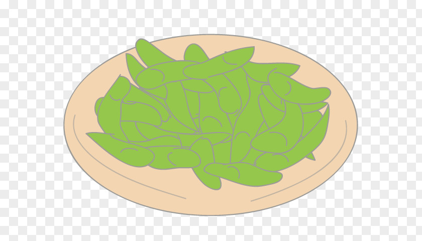 Appitizer Illustration Edamame Pattern PNG