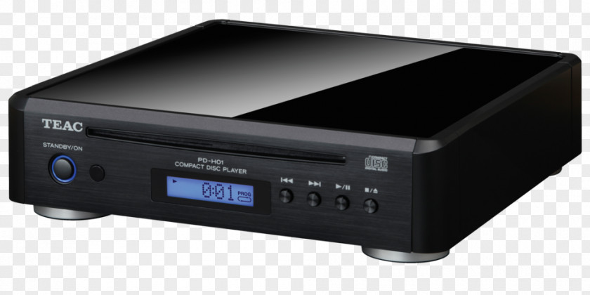 Cd Player TEAC Corporation Digital-to-analog Converter Analog Signal Lecteur De CD Electronics PNG