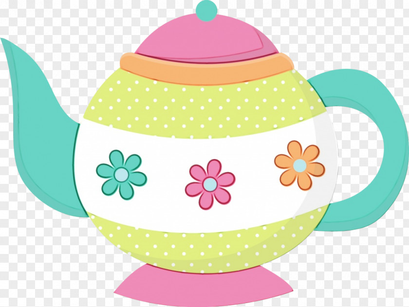 Drinkware Teacup Teapot Pink Kettle Tableware Serveware PNG