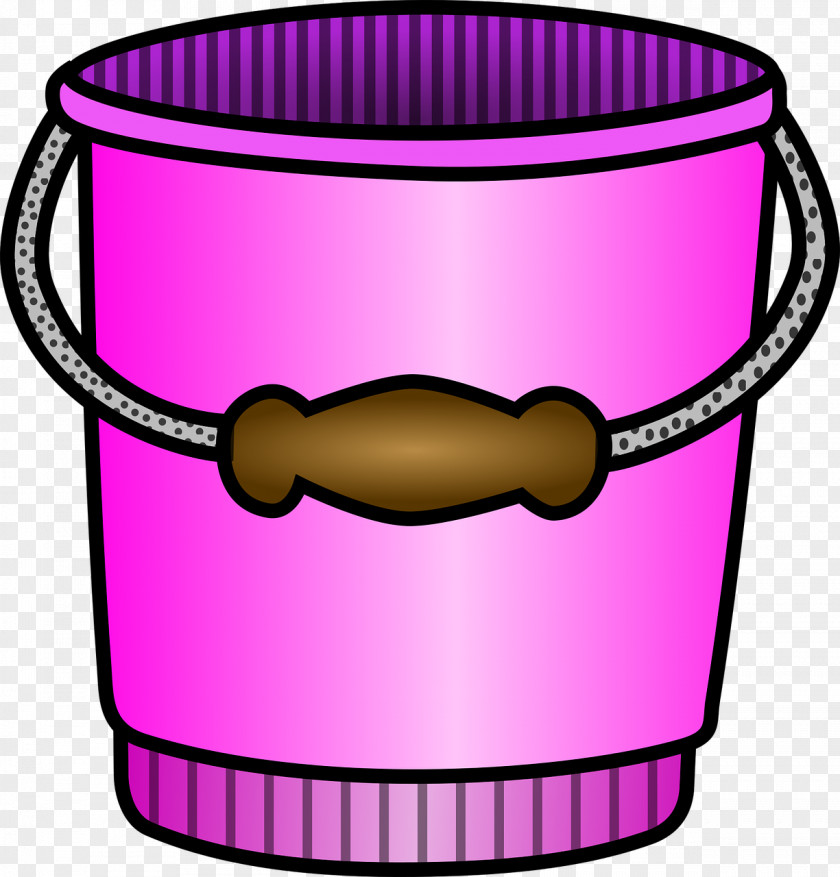 Purple Plastic Buckets Bucket Clip Art PNG