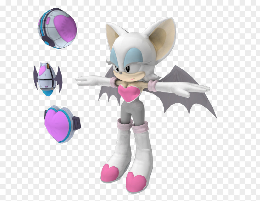 Rouge The Bat Sonic Hedgehog Heroes PlayStation 2 Xbox 360 PNG