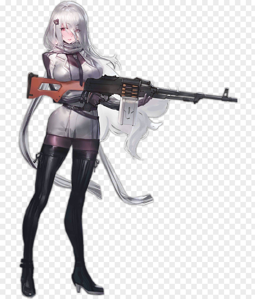 Ak 47 Girls' Frontline PK Machine Gun Image AK-47 Female PNG