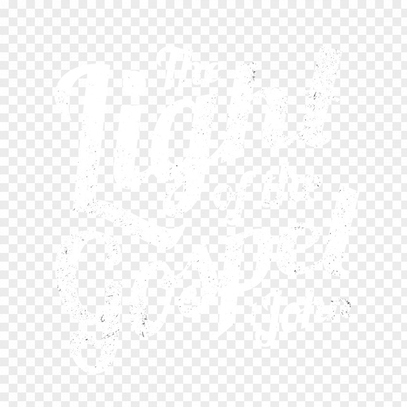 Design White Line Font PNG