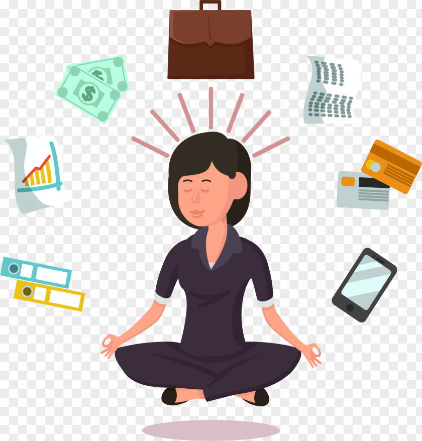 Sit Back And Finish Thinking Meditation Jing Zuo Download PNG