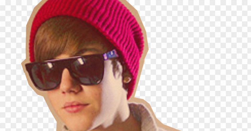 Beanie Sun Hat Knit Cap Goggles Sunglasses PNG