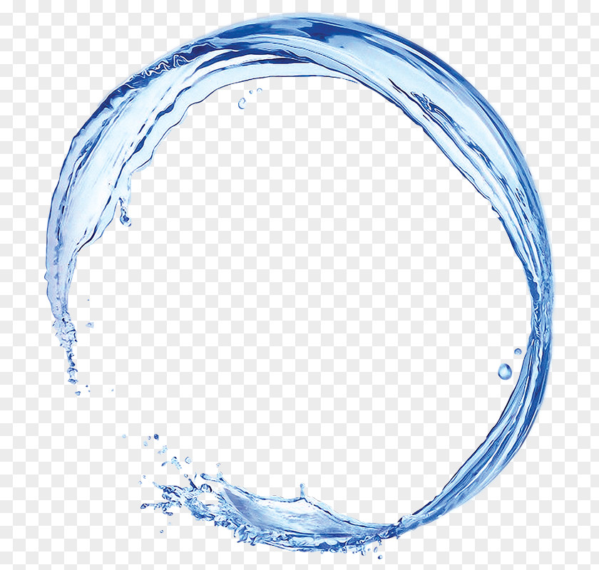 Blue Water Ring PNG