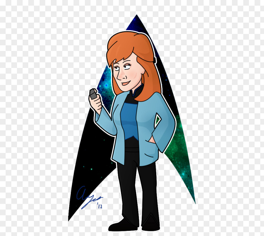 Gates McFadden Beverly Crusher Star Trek DeviantArt Illustration PNG