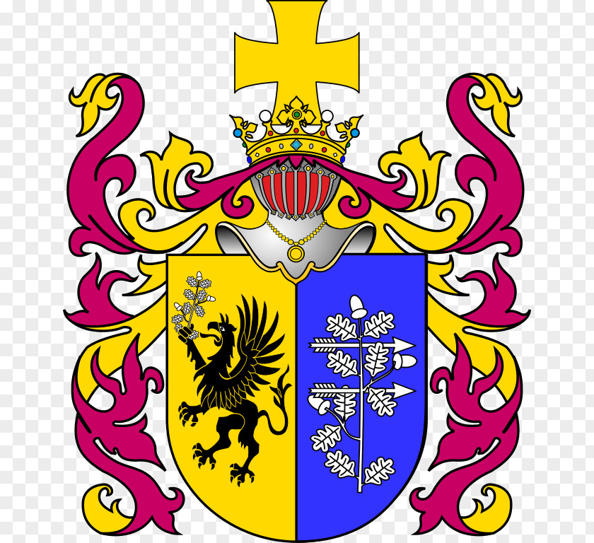 Gryf Polish Heraldry Poland Ostoja Coat Of Arms Crest PNG