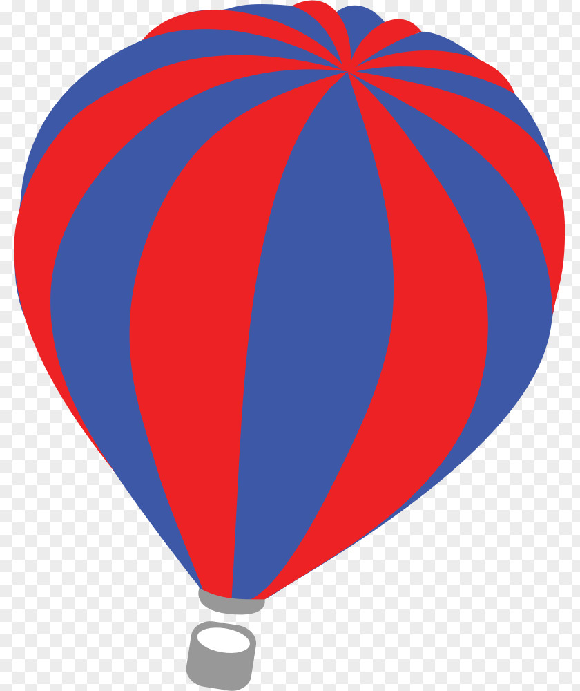 Red Blue Hot Air Balloon PNG Balloon, blue and red hot air baloon clipart PNG
