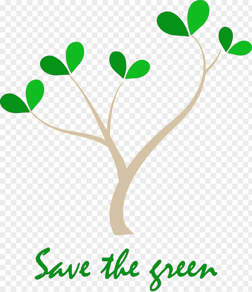 Save The Green Arbor Day PNG