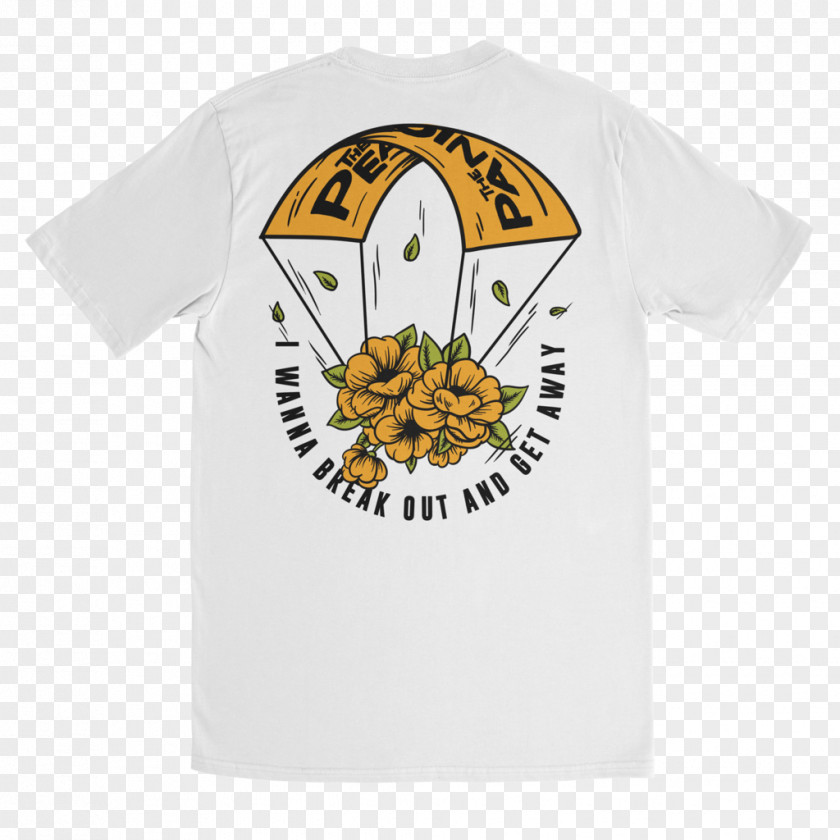 T-shirt Parachute Neck Deep The Peace And Panic Life's Not Out To Get You PNG