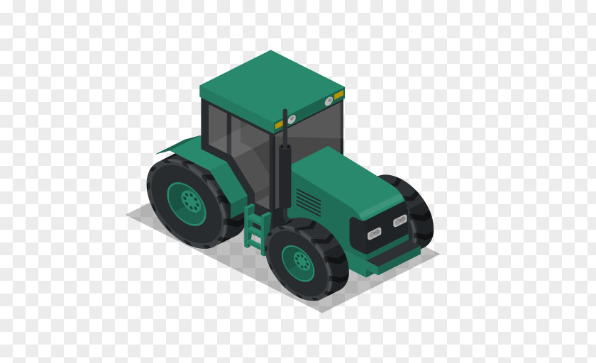Tractor Machine Combine Harvester PNG