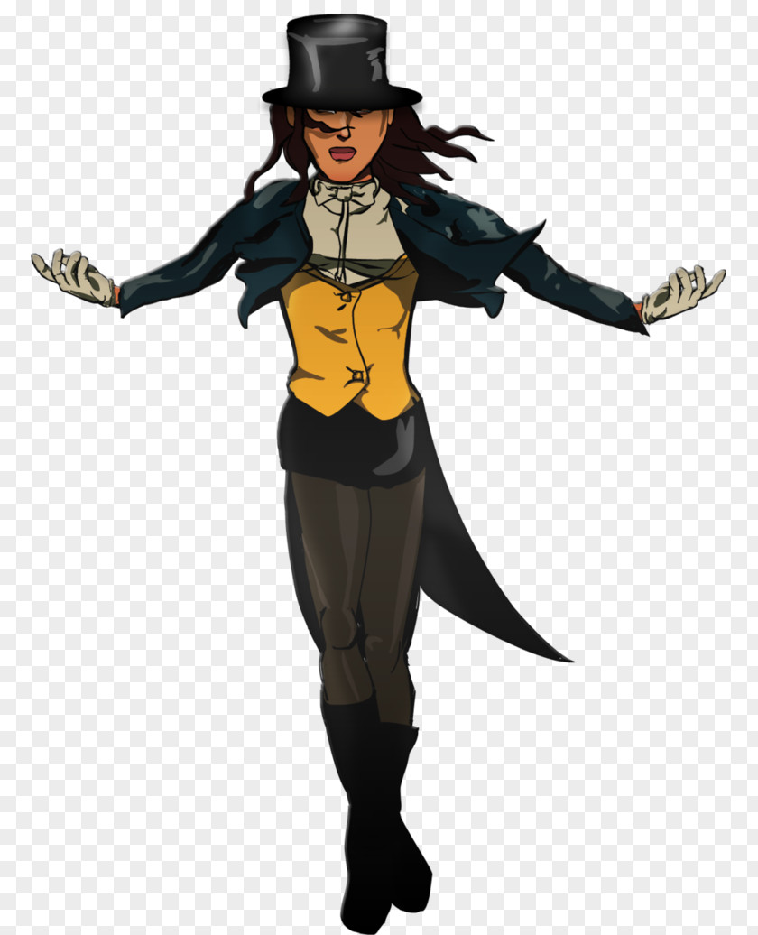 Zatanna Costume Design Cartoon Character Fiction PNG