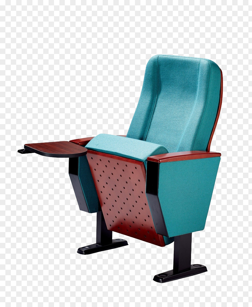 Auditorium Chair With WordPad Eames Lounge Furniture Folding PNG