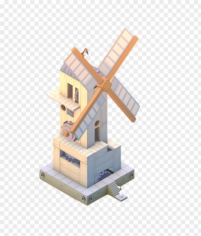 Monument Valley Windmill Model 2 Adventure Jigsaw Puzzles Puzzle App Puzzel Game PNG