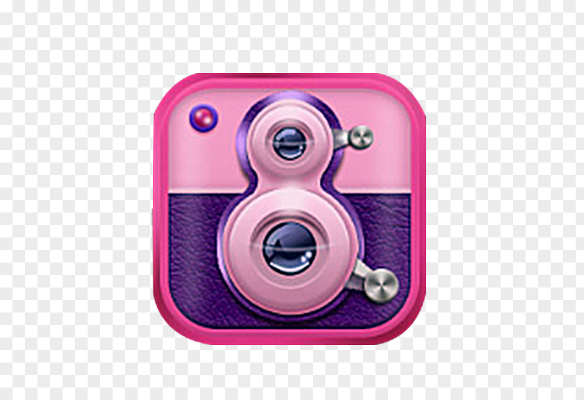 Pink Camera Video PNG