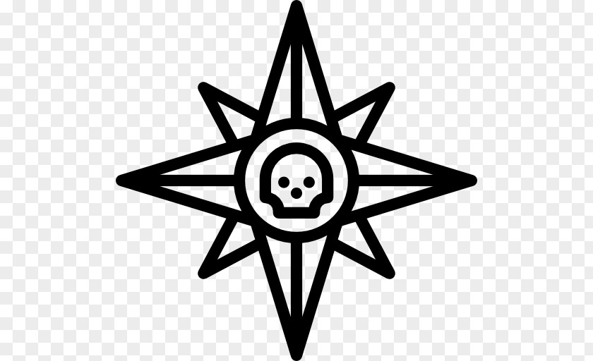 Wind Compass Rose PNG