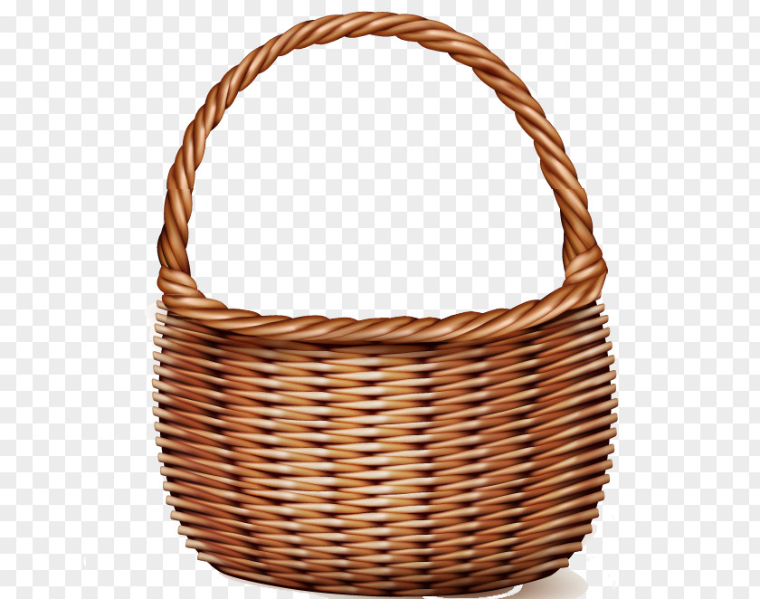 Chocolate Egg Basket Weaving Easter Bunny PNG