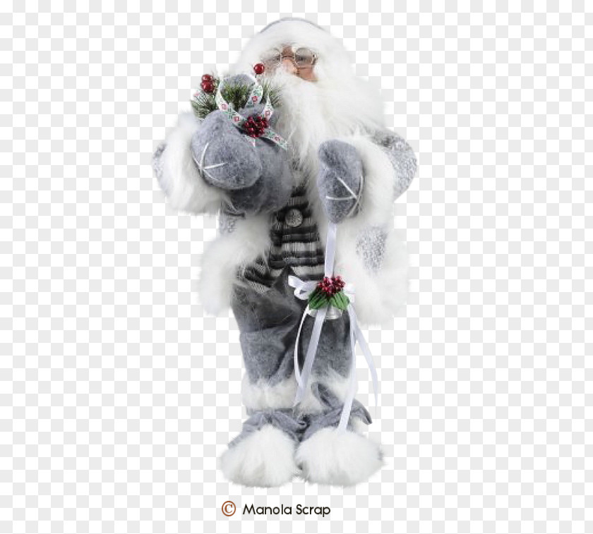 Santa Claus Christmas Ornament Bag PNG