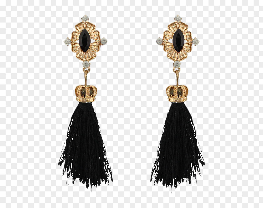 Tassel Earring Imitation Gemstones & Rhinestones Jewellery Vintage Clothing Handbag PNG