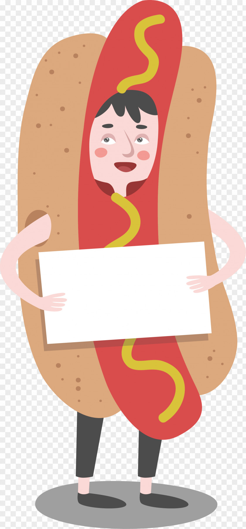 The Man Who Dressed Hot Dogs Dog Hamburger Sausage PNG