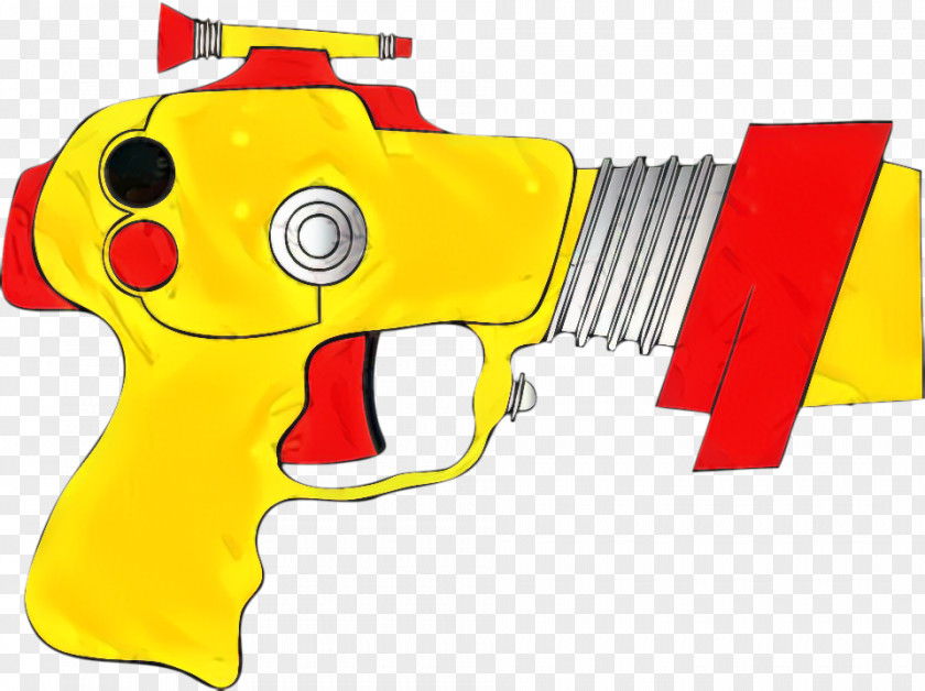Trigger Yellow Gun Cartoon PNG
