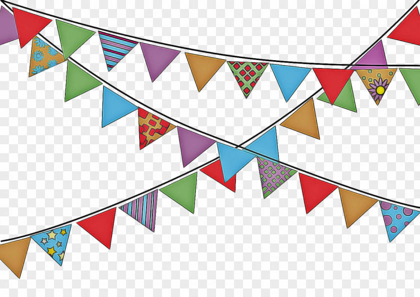 Web Banner Party Papel Picado PNG
