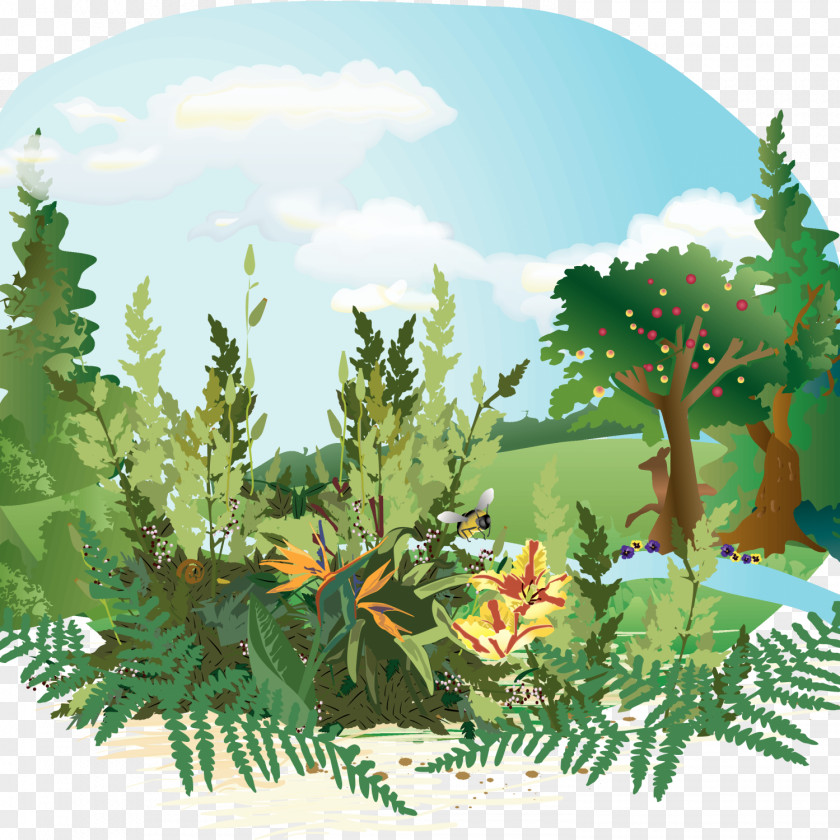 Adam And Eve In The Garden Of Eden Bible Genesis Clip Art PNG