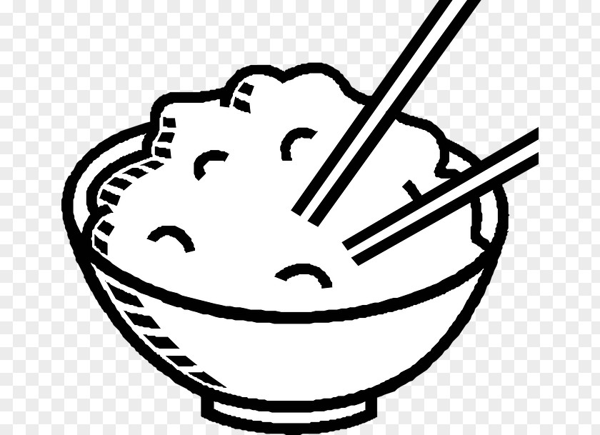 Asian Man Chinese Fried Rice Clip Art PNG