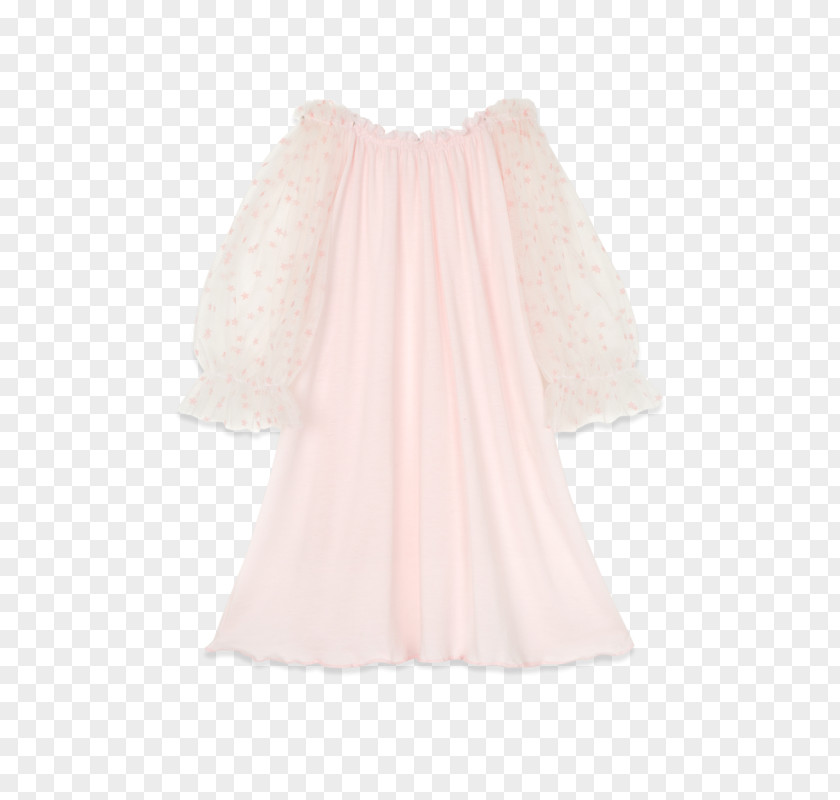 Cotton Pajamas Cocktail Dress Shoulder Party Ruffle PNG